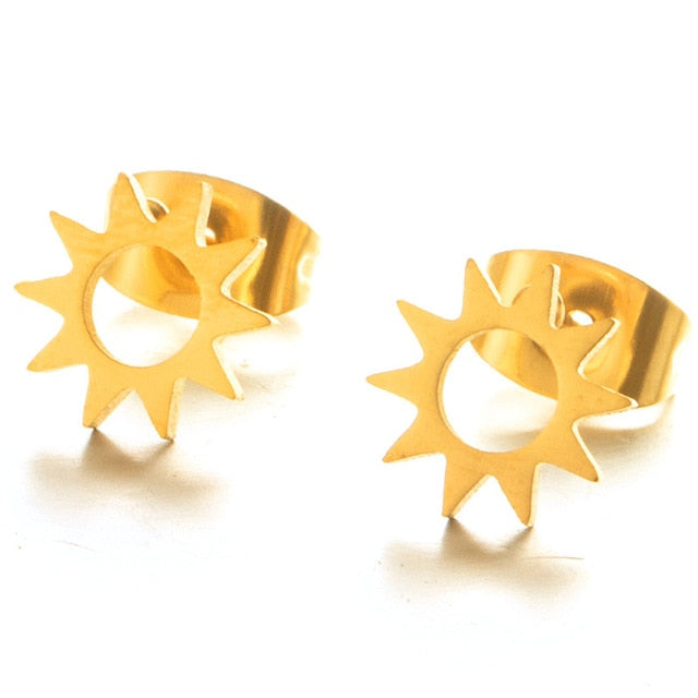 Earrings New Simple Stud High Fashion Trendy Three Ways to Wear  ID A115-1106 - foxberryparkproducts