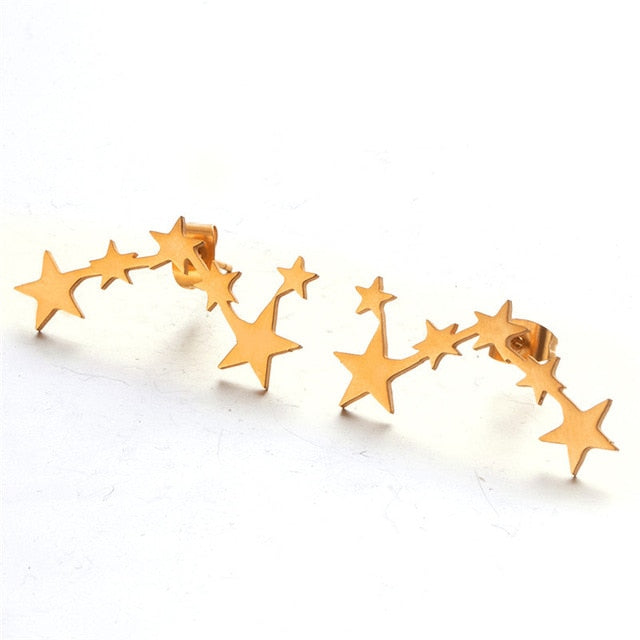 Earrings New Simple Stud High Fashion Trendy Three Ways to Wear  ID A115-1106 - foxberryparkproducts