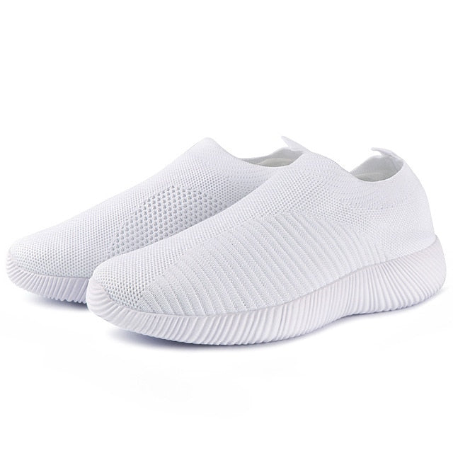 Women Flats Sneakers Crystal Fashion - foxberryparkproducts