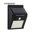 SUNYIMA 30 LED Outdoor Solar Wall Lamp  Motion Sensor - foxberryparkproducts