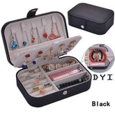 Korean Style Jewelry Box Protable Leather - foxberryparkproducts