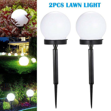 2pcs/lot Round LED Solar light waterproof sunlight Power - foxberryparkproducts