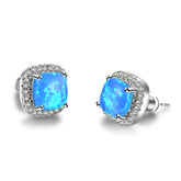 Luxury Female Yellow Pink Stone Earrings - foxberryparkproducts