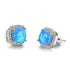 Luxury Female Yellow Pink Stone Earrings - foxberryparkproducts