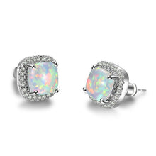 Load image into Gallery viewer, Luxury Female Yellow Pink Stone Earrings - foxberryparkproducts
