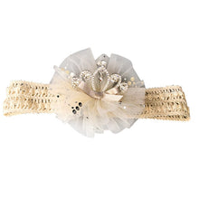 Load image into Gallery viewer, Balleen shiny Infant Child Hair Band Three-dimensional Alloy Rhinestone Crown Headdress - foxberryparkproducts
