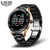 LIGE 2020 New Smart watch men heart  Blood pressure r Waterproof - foxberryparkproducts