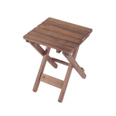 Garden solid wood table and chair Folding Chair - foxberryparkproducts