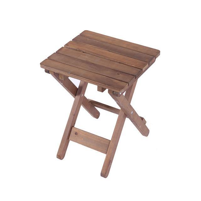 Garden solid wood table and chair Folding Chair - foxberryparkproducts