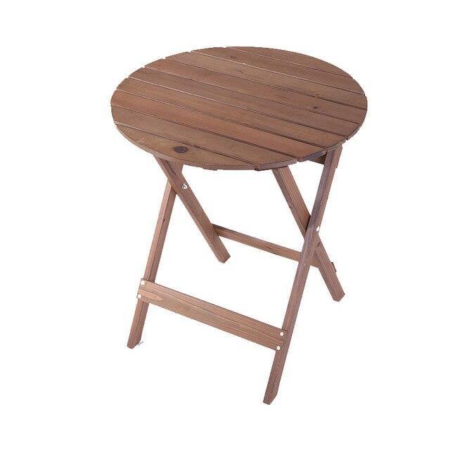 Garden solid wood table and chair Folding Chair - foxberryparkproducts