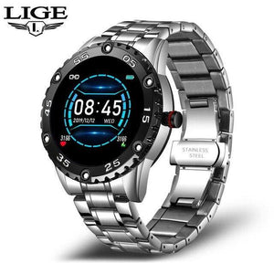 LIGE 2020 New Smart watch men heart  Blood pressure r Waterproof - foxberryparkproducts