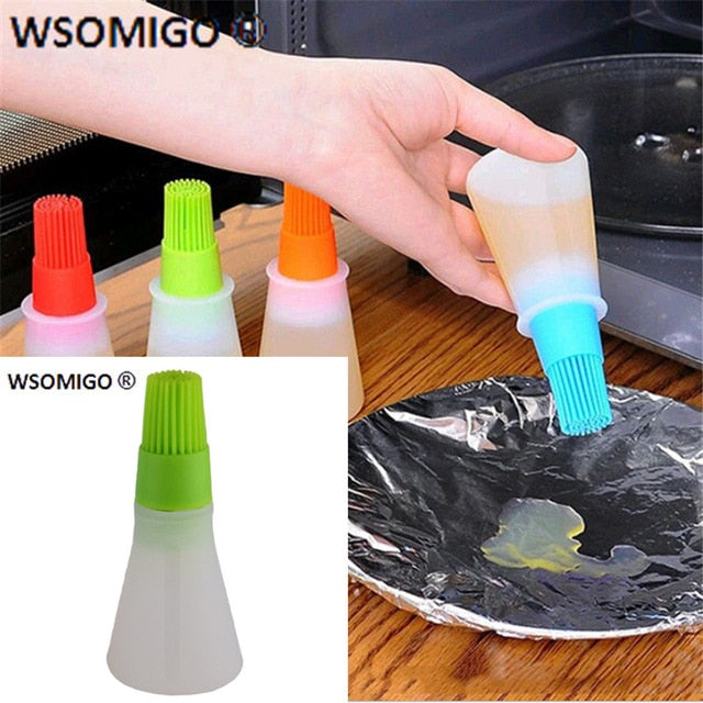 1pcs Kitchen Accessories Stainless Steel Fried Food Fishing Oil Scoop  or Barbecue Brush for Kitchen - foxberryparkproducts