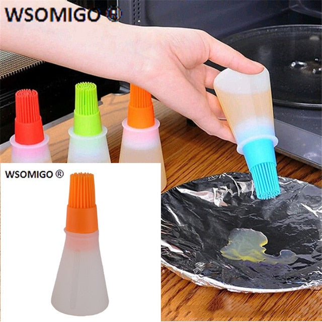 1pcs Kitchen Accessories Stainless Steel Fried Food Fishing Oil Scoop  or Barbecue Brush for Kitchen - foxberryparkproducts