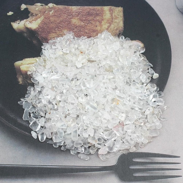 Fish Tank Aquarium 50g/Bag Mixed Quartz Crystal Stone Rock Gravel Tumble Stones Minerals - foxberryparkproducts