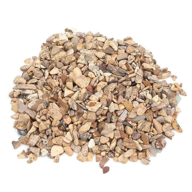 Fish Tank Aquarium 50g/Bag Mixed Quartz Crystal Stone Rock Gravel Tumble Stones Minerals - foxberryparkproducts