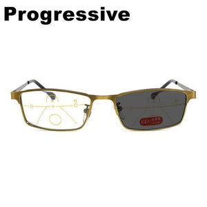 High Quality Photochromic Reading Glasses Men Progressive Anti-Blue Ray - foxberryparkproducts