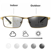 High Quality Photochromic Reading Glasses Men Progressive Anti-Blue Ray - foxberryparkproducts