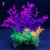 12 Kinds Artificial Aquarium Decor Plants Water Weeds Ornament  Fish Tank Grass Decoration - foxberryparkproducts