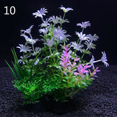 12 Kinds Artificial Aquarium Decor Plants Water Weeds Ornament  Fish Tank Grass Decoration - foxberryparkproducts