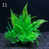 12 Kinds Artificial Aquarium Decor Plants Water Weeds Ornament  Fish Tank Grass Decoration - foxberryparkproducts