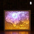 Novelty totoro night light paper-cut atmosphere lamp 3d paper sculpture art - foxberryparkproducts