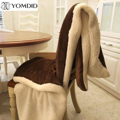 YOMDID Winter Wool Blanket Ferret Cashmere Blanket - foxberryparkproducts