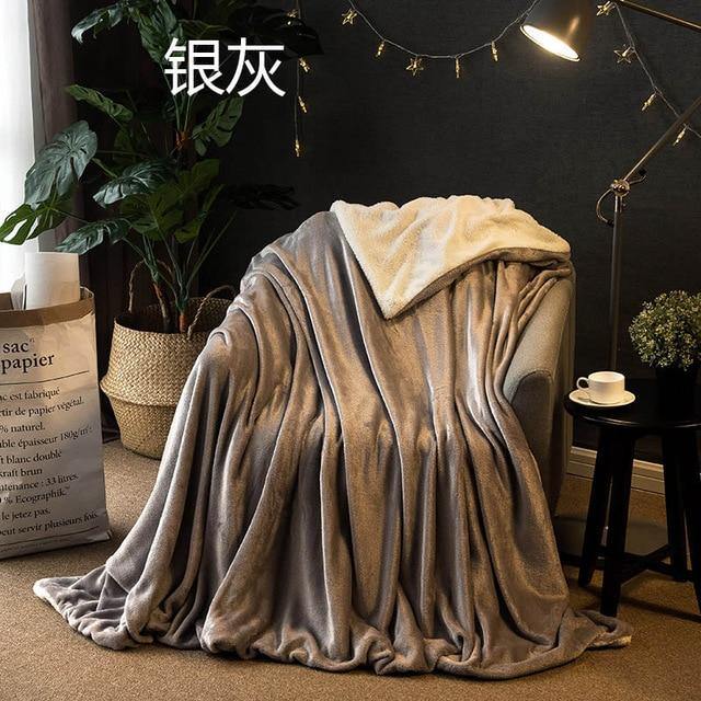 YOMDID Winter Wool Blanket Ferret Cashmere Blanket - foxberryparkproducts