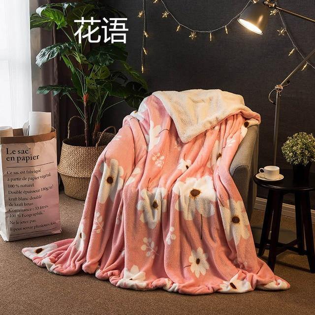 YOMDID Winter Wool Blanket Ferret Cashmere Blanket - foxberryparkproducts