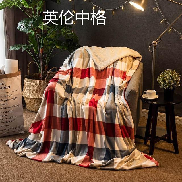 YOMDID Winter Wool Blanket Ferret Cashmere Blanket - foxberryparkproducts