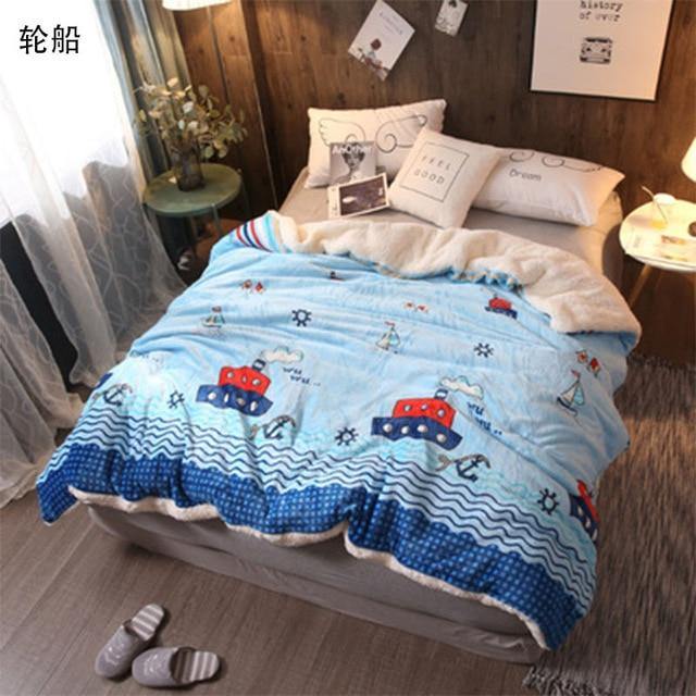 YOMDID Winter Wool Blanket Ferret Cashmere Blanket - foxberryparkproducts