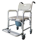 Multifunction Heavy Duty Memory Foam Cushion Commode Chair - foxberryparkproducts