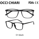 Blue Light blocking Reading Glasses Men Transparent Computer Eyewear Eyeglasses Reading For Men Eyes Glasses leesbril OCCI CHIAR - foxberryparkproducts