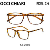 Blue Light blocking Reading Glasses Men Transparent Computer Eyewear Eyeglasses Reading For Men Eyes Glasses leesbril OCCI CHIAR - foxberryparkproducts