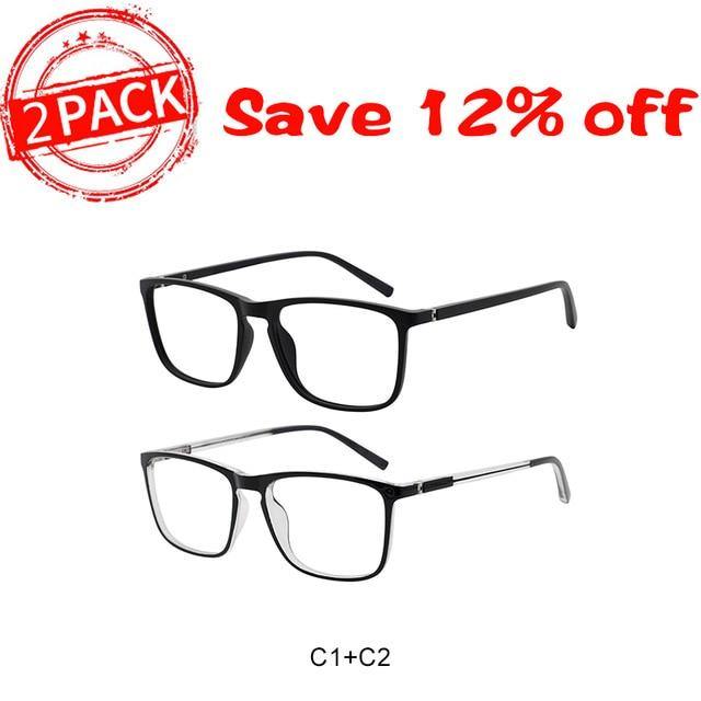 Blue Light blocking Reading Glasses Men Transparent Computer Eyewear Eyeglasses Reading For Men Eyes Glasses leesbril OCCI CHIAR - foxberryparkproducts