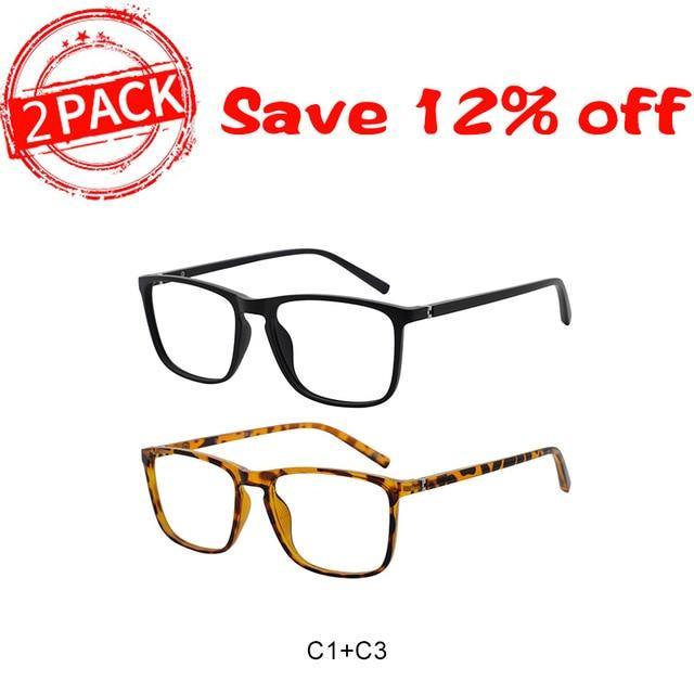 Blue Light blocking Reading Glasses Men Transparent Computer Eyewear Eyeglasses Reading For Men Eyes Glasses leesbril OCCI CHIAR - foxberryparkproducts