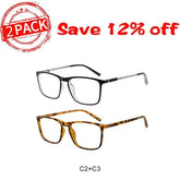 Blue Light blocking Reading Glasses Men Transparent Computer Eyewear Eyeglasses Reading For Men Eyes Glasses leesbril OCCI CHIAR - foxberryparkproducts