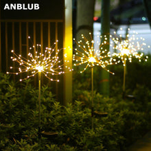 Load image into Gallery viewer, 1pcs Outdoor LED Solar Fireworks  90/150 LEDs  Flash String Light - foxberryparkproducts
