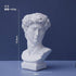 European  Bust Character Figure Flower Pot  Resin - foxberryparkproducts
