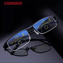 Load image into Gallery viewer, New Intelligent progressive reading glasses for men women dual-use Anti-Blue Light - foxberryparkproducts
