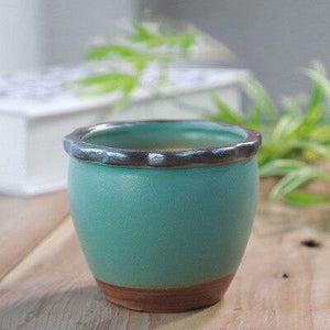 Mini Thumb Flower Pot Retro Crease - foxberryparkproducts