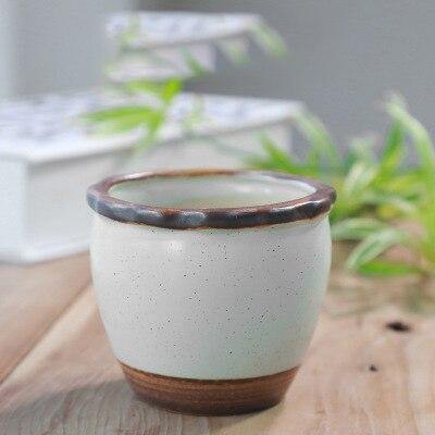 Mini Thumb Flower Pot Retro Crease - foxberryparkproducts