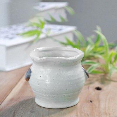 Mini Thumb Flower Pot Retro Crease - foxberryparkproducts