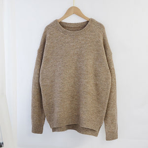 Beautiful O Neck Cashmere Pullover Sweater - foxberryparkproducts