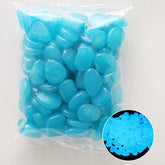 100Pcs Glow in the Dark Garden Pebbles - foxberryparkproducts