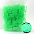 100Pcs Glow in the Dark Garden Pebbles - foxberryparkproducts