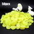 50/100/300pcs Glow in the Dark Pebbles - foxberryparkproducts