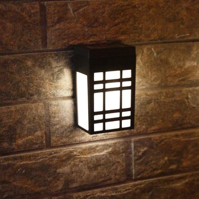 LED Solar Wall Light Retro Pane Light - foxberryparkproducts