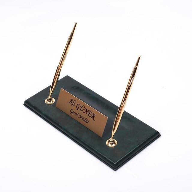 Leather Pen Set Base - foxberryparkproducts