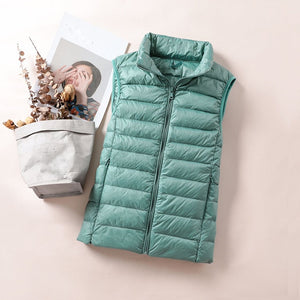 Gifts Outerwear  New Women Sleeveless Ultra Light Down Vests    ID A412 - 4101 - foxberryparkproducts