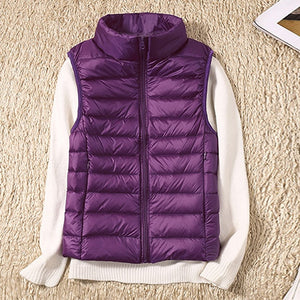 Gifts Outerwear  New Women Sleeveless Ultra Light Down Vests    ID A412 - 4101 - foxberryparkproducts